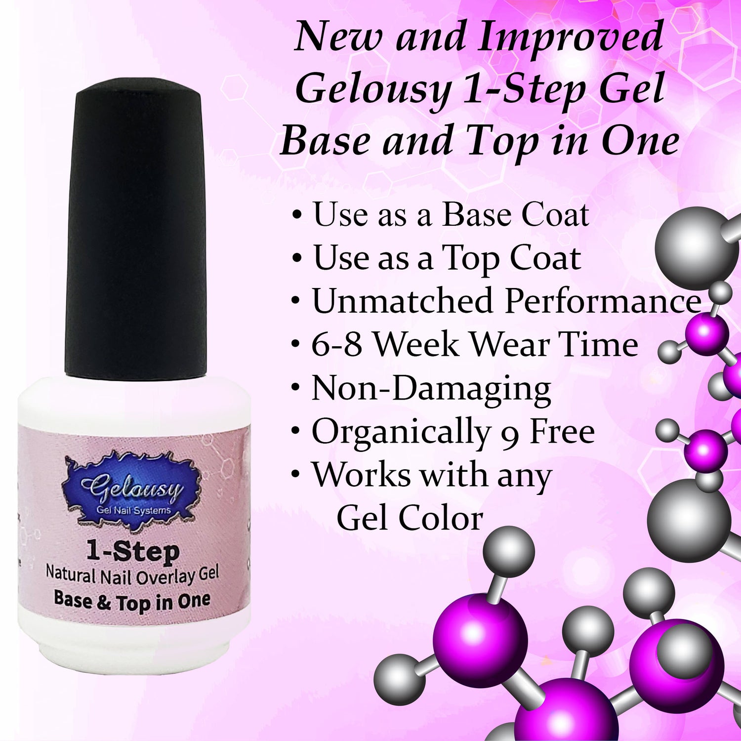1-Step LED gel manicure nail polish