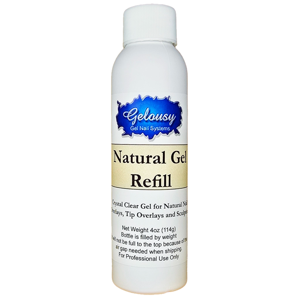 Natural Gel 4oz Refill
