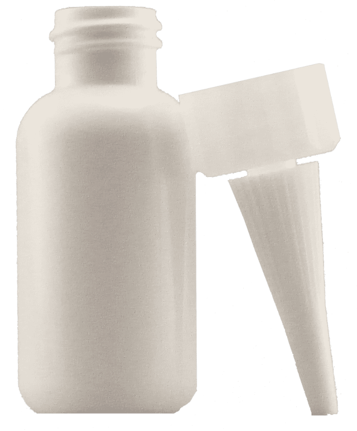 Empty 1oz Bottle with Spout and Cap