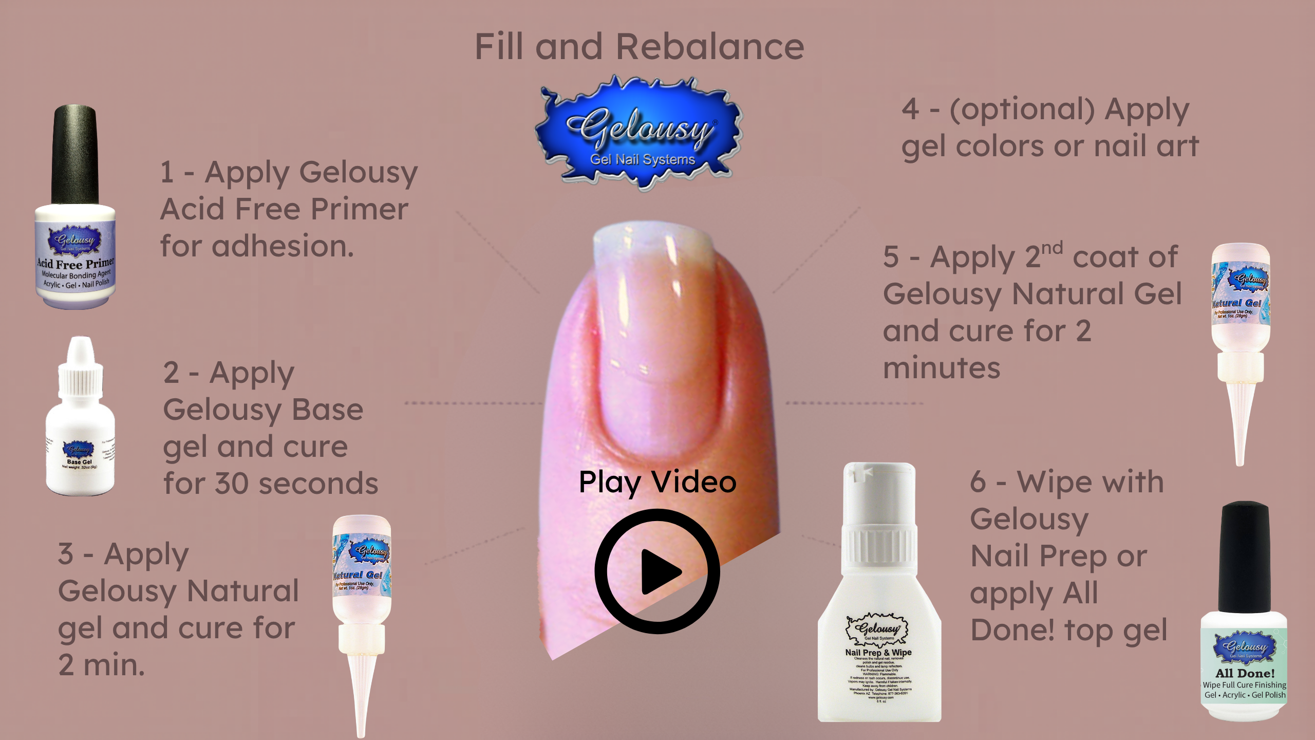 Load video: Fill and Rebalance with Gelousy Base and Natural Gel