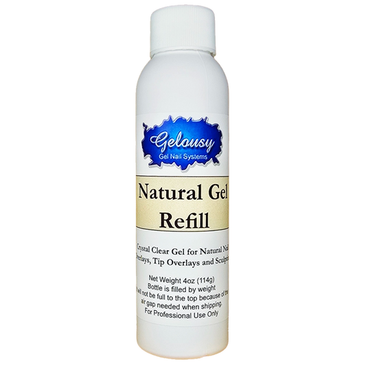 Natural Gel 4oz Refill