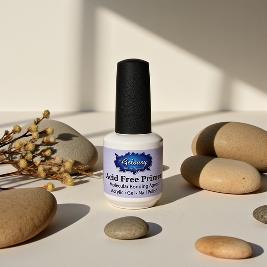 Premium Acid Free Primer for Stronger Adhesion - 0.5 oz - Made in the USA - Gel, Acrylic, Polish